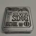 Ernie Ball John Mayer Silver Slinky Nickel Wound Electric Guitar Strings 3-Pack Tin - 10.5-47 Gauge