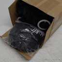 Tudomro 80 Pcs Spandex Chair Sashes, Stretch Ties Bows with Buckle Slider Elastic Bows Chair Cover Bands for Wedding Party Universal Reception Ceremony Banquet Decoration(Black)