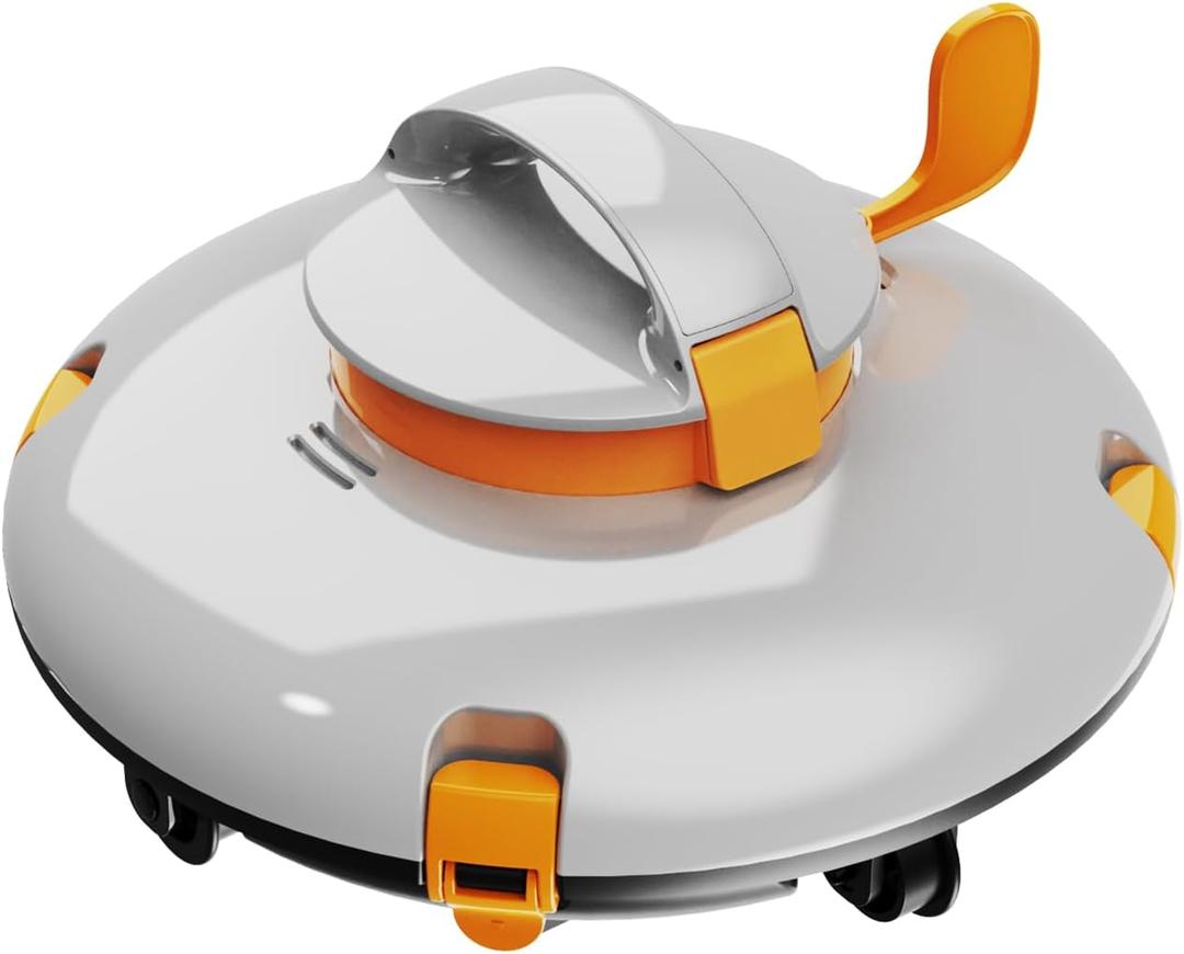 LVKE L1 Cordless Robotic Pool Cleaner, 70 Mins Runtime, Powerful Suction, Auto-Parking