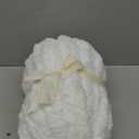8 Pack Chunky Yarn for Hand Knitting - Chunky Blanket Yarn - Chunky Knit Yarn with Soft Yarn, 28 Yards Per Roll and Fuzzy Yarn Diameter 0.78in,7.7 oz Each (Pure White)