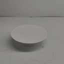 Wedding Cake Stand, White Cake Stand for Smaller Than 10 Inch Cakes, Christmas Porcelain Cake Plate for Party, Baby Shower, Birthday, Home Decorating Stand