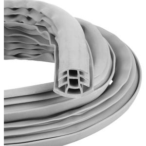Kingdder Concrete Expansion Joint Filler Driveway Crack Filler Flexible EPDM Rubber Strip for Concrete Crack Repair Replacement Weather Aging Resistance Expansion Joint(1'' Wide, 15 ft Long)
