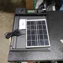 Automatic Chicken Coop Door Solar Powered, Cold Weather Electric Chicken Door Large Size Aluminum Door with Light Sensor & Timer with Power Off Emergency Mode Black