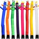 Sky Dancers Inflatable Tube Man Set - 20 Feet Tall Wacky Inflatable Tube Guy with 1 HP Blower - White