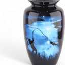 Urn for Human Ashes for Adult, Keepsake Burial Urns, Decorative Urn, Funeral Box Cremation Urn for Women and Men (Keepsake), 3"L x 1.75"W x 3"H