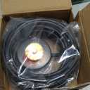 UAYESOK Mini NMO Mount Magnetic Base W/5M Low Loss Coax Cable for NMO Mobile Antennas