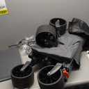 300L Collapsible Wagons Cart with Wheels Foldable, 440lbs Heavy Duty Folding Wagon, Upgraded Effortless Elegance, Foldable Wagon for Sports Beach Grocery Camping, Black & Gray