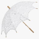 Lace Parasol Umbrella Vintage Wedding Bridal Lace Umbrella for Decoration Photo Tea Party 32 Inch Adult Size
