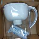 Brita Large Water Filter Pitcher for Tap and Drinking Water, Includes 1 Standard Filter, BPAFree, Lasts Two Months, 10Cup Capacity, Bright White