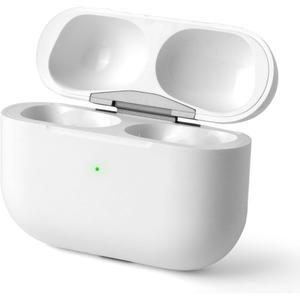 Wireless Charging Case Replacement for AirPod Pro 1st/2nd Generation Charging case, White, Bluetooth Pairing