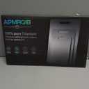 Titanium Cutting Board Set of 3,100% Pure Titanium Cutting Boards for Kitchen, Double Sided Non Toxic Cutting Board, Ideal Charcuterie & Chopping for Meat, Hygiene Durable Dishwash S+M+L)