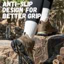 R CORD Womens Hiking Boots Waterproof Lightweight - Anti-Blister Non Slip Outdoor Shoes with Ankle Support for Trail, Camping, Backpacking 9.5
