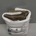 Neutral Linen Pillow Covers Set of 4, Decorative Plaid Throw Pillow Covers 18 x 18 Inch, Boho Cushion Soft Farmhouse Vintage Cozy Home Decor for Living Room Bedroom