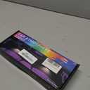 LivTee Accent Interior Car Lights, Smart Car Interior Lights with App Control, RGB LED Lights with Music Mode and DIY Mode, 2 Lines Design LED Lights for Cars with Charger, Car Accessories for Women