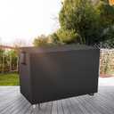 Outdoor Prep Table Cover 72 Inch,Waterproof Patio Stainless Steel Metal BBQ Table Cover All Season Protection for Outdoor Table - 72 x 24 x 35 Inch