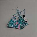 La Blanca Womens Halter Bikini Swimsuit Top (6, Multi//Opulent Palm)