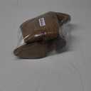 IUV Cowboy Boots For Women Western Cowgirl Boots with Chunky Heel Mid Calf Snip Toe Ideal for low insteps (8, Brown)