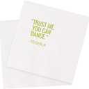 Funny Cocktail Napkins 100Pcs Trust Me You Can Dance Tequila Paper Disposable Party Napkins For Bachelorette Bridal Shower Birthday New Year's Eve Girls' Night Party 5 x 5 2-ply (Tequila)
