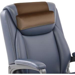 WdFour Velvet Neck & Head Pillow for Recliner Chair, Small Ergonomic Cervical Support Pillow for Home, Office and Travel, Non-Slip Cushion for Tension Relief & Shoulder Comfort (Brown)