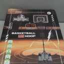 Kids Indoor Basketball Hoop with Scoreboard & Timer,Toddler Adjustable Height 3ft5.8ft Basketball Hoop with Stand Goal Toy for Outdoor Backyard,Sports Game Play for Boys Age 3 4 5 6 7 8