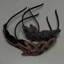 Tatuo 3 Pieces 1920s Flapper Headbands for Women 20s Vintage Headpiece Rhinestone Beaded Leaf Hairband Hair Accessory