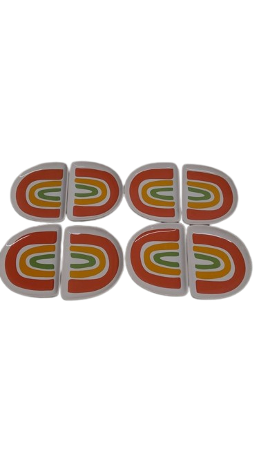 Rainbow Trinket Dish 8 Pack