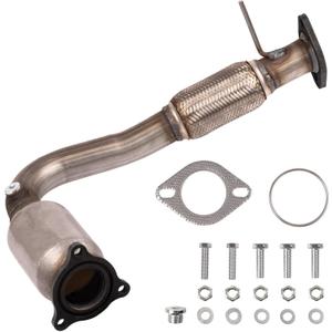 2.4L Front Catalytic Converter Kit Compatible with Chevy Equinox GMC Terrain 2010-2014, 2012-2015 Captiva Sport 2.4L Replaces 16581, Direct-fit (EPA Compliant)