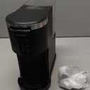 SHARDOR 3 in 1 Single Serve Coffee Maker for K Cup & Ground Coffee & Teas, Pod Coffee machine, 6–14oz Brew Sizes, 40oz Detachable Water Reservoir, Descale Settings, Black