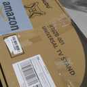 Hemudu Mobile TV Stand for 23-60 Inch LCD LED Flat/Curved Screen TVs, TV Cart Holds up to 77Lbs, Rolling TV Stand with Tilt and Height Adjustable, Pole TV Floor Stand with Wheels Max VESA 400x400mm