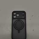 FNTCASE for iPhone 17 Pro Max Case: [Compatible with Magsafe] Translucent Matte Cases with [Full Camera Protection] [Screen Protector] Military Grade Shockproof Protective Phone Cover - Black