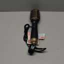 Hair Dryer Brush Blow Dryer Brush in One, 4 in 1 Hair Dryer and Styler Volumizer with Oval Barrel, Professional Salon Hot Air Brush for All Hair Types, Gold