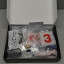 Mechanical Turtle Building Block with Hand Crank & Motor Dual Drive Gear Motion Steampunk＆Educational Construction Set for Adults Teens and Model Enthusiasts