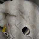 Anysay Heated Blanket Throw with 1/2/4/6/8 Hours AutoOff 10 Heat Level, 50'' * 60'' Cozy Faux Rabbit Fur Bubble Electric Blanket with Overheat Protection(White)