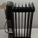 PELONIS Radiator Heater for Large Space, Electric Oil Filled Radiator, Dual Knobs, 1500W, Quiet Space Heater, 3 Modes, Tip-over Protection (Black)