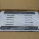 2 Pack Pull Out Cabinet Organizer Adhesive, 10" Wide 16.9" Deep Pull out Drawers for Face Frame or Frameless Cabinets, No Drill Heavy Duty Carbon Steel Drawer, Pantry Cabinet Shelf (white)