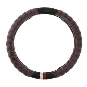 Enakshi® Universal Car Steering Wheel Cover Anti-Slip Fluffy Protector Gray|Parts & Accessories | Car & Truck Parts | Interior | Steering Wheels & Horns