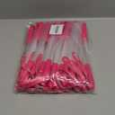 30 PCS Pink Fiber Optic Wands Glow Fiber Wands Bulk LED Light Up Wands with 3 Flashing Modes LED Flashing Sticks for Halloween Christmas Valentine's Day Wedding Gender Reveal Birthday