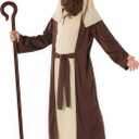Morph Saint Joseph Costume For Kids, Biblical Costume For Boys, Bible Dress Up Outfit, Religious Role Play (Small)
