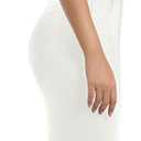 Women's Jeans High Waisted Straight Leg Stretchy Jeans Trendy Wide Leg Tummy Control Loose Casual Denim Pants (White, US 8)