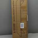 Homerays Bamboo Monitor Stand Riser, No Assembly Required Exquisite Monitor Stand with Drawer Ergonomic Height Wood Monitor Stand