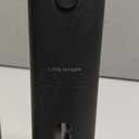 LARS NYSØM Electric Salt and Pepper Grinder Set, USB Rechargeable, Automatic Salt and Pepper Mills, Spice Shakers Refillable with LED Light, Adjustable Coarseness, Ceramic Grinder (Carbon Black)