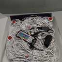 RGB Permanent Outdoor Lights, 300FT LED Eaves Lights with Smart App Remote Control, IP67 Waterproof, Music Sync, Timing Function for Christmas, Party, All Holiday Decorations