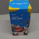 UNISE Christmas Dog Toys, Plush Squeaky Dog Toys for Large, Medium, Small Breeds with Detachable Rope to Keep Them Busy & Reduce Boredom