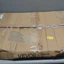 VEVOR 3.5" Rise Threshold Ramp Doorway, Recycled Rubber Power Wheelchair Ramp 3 Feet Long, 33069Lbs Load Capacity, Non-Slip Surface Rubber Solid Threshold Ramp for Wheelchair and Scooter