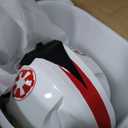 Playcoshow Series Helmet for Halloween Cosplay Mask Props for Adult (White)