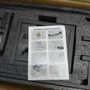 10 Pcs Matte Black Bathroom Hardware Accessories Set 23.6 Inch Wall Mounted