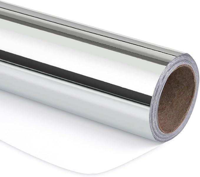 Royal Blue Wrapping Paper Roll - 12x50 inch Metallic