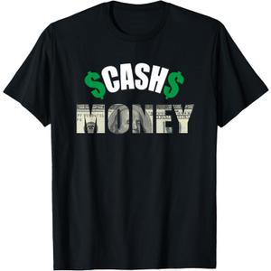 Cash Money T-Shirt (Small, Black)
