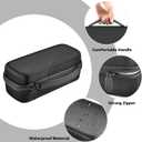 Case Compatible with Dremel Lite 7760 N/10 4V Li-Ion/ PawControl 7760-PET Dog Cordless Rotary Tool Multi-Purpose Kit, Zipper Mesh Pocket Storage Holder for USB Charging Accessory Changes (black)