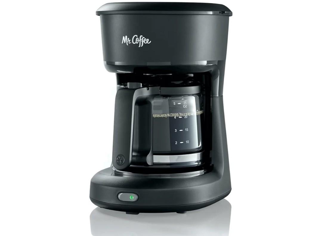 Mr. Coffee 12-Cup Switch Coffee Maker Black: Electric Drip Coffee Machine, 60 oz Capacity, Dishwasher-Safe Parts
